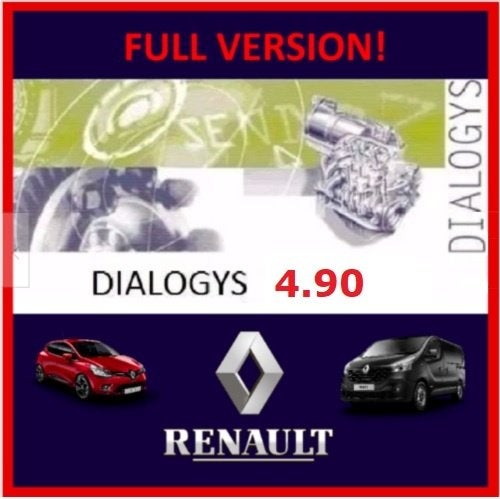 RENAULT DIALOGYS 4.90 meertalig. Werkplaatsprogramma, Ophalen of Verzenden, Nieuw