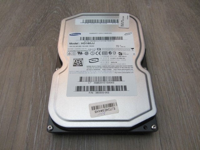 Samsung Spinpoint P80SD 160GB 7200RPM SATA 3Gbps 8MB Cache, Computers en Software, Harde schijven, Intern, Ophalen of Verzenden