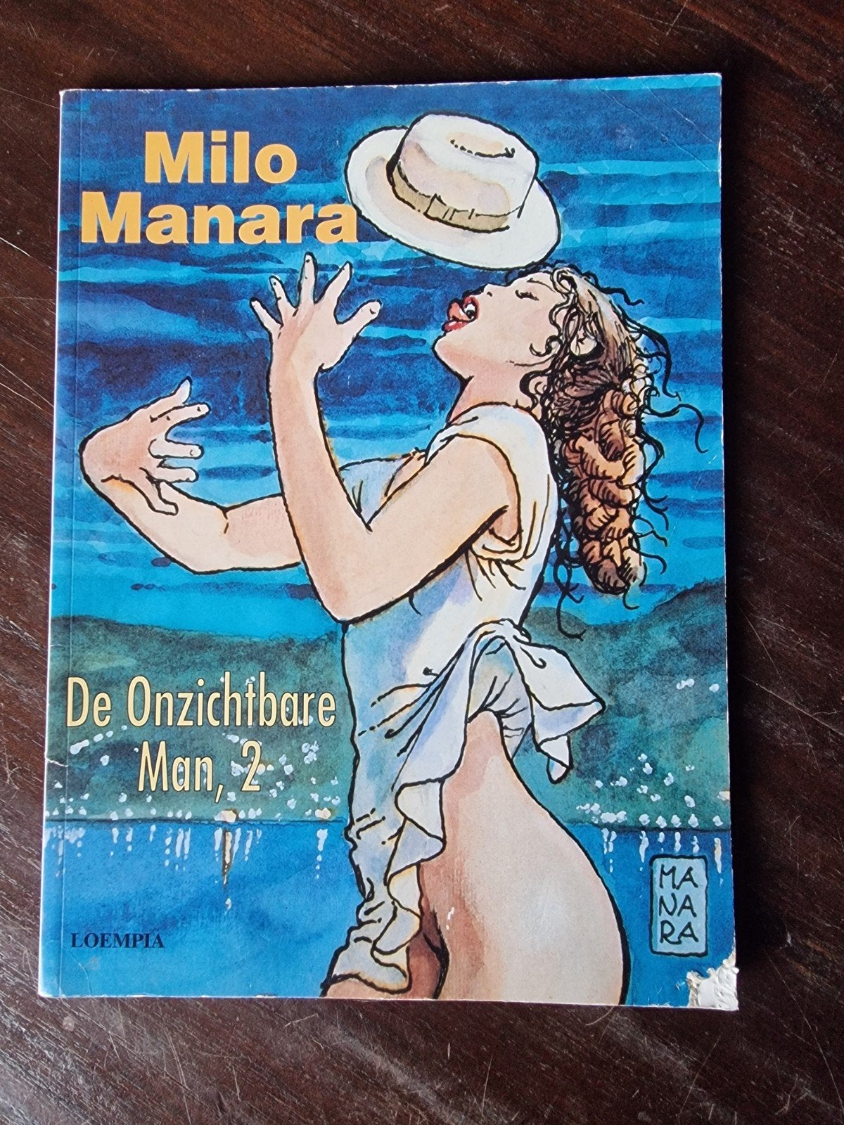 Milo Manara - De Onzichtbare Man, 2 - Stripboek, Boeken, Ophalen of Verzenden