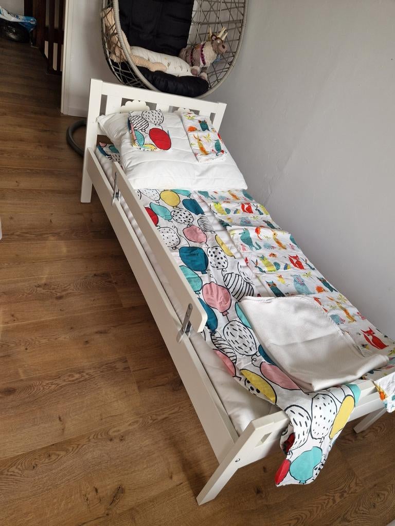 Peuterbed 160x70, Kinderen en Baby's, Kinderkamer | Bedden, Ophalen of Verzenden, 140 tot 160 cm, 70 tot 85 cm, Matras