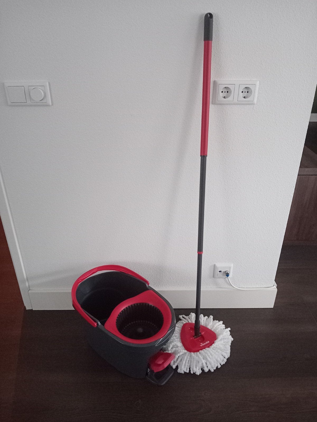 Nieuwe Vileda Easy Wring & Clean dweilset, Ophalen, Dweilemmer, -bak, of -wagen