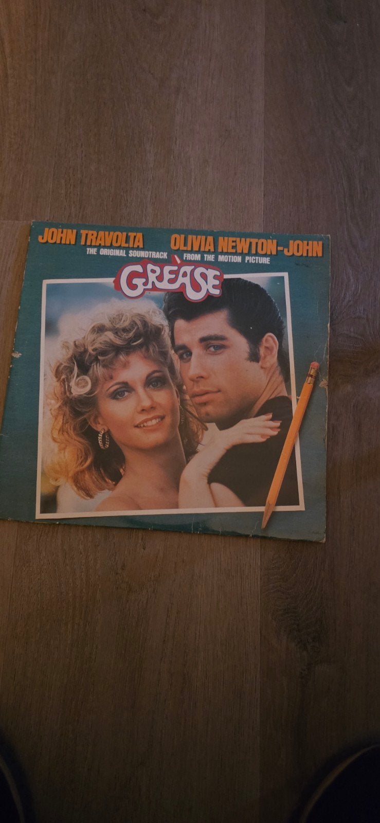 Grease Original Sound LP - John Travolta & Olivia Newton, Cd's en Dvd's, LP, Film en Theater, Gebruikt, Ophalen of Verzenden