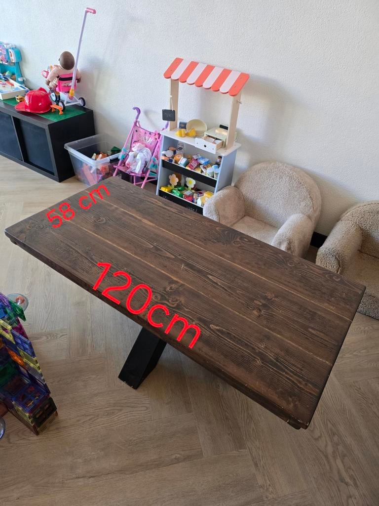 Salon tafel, Gebruikt, 100 tot 150 cm, 50 tot 75 cm, Rechthoekig