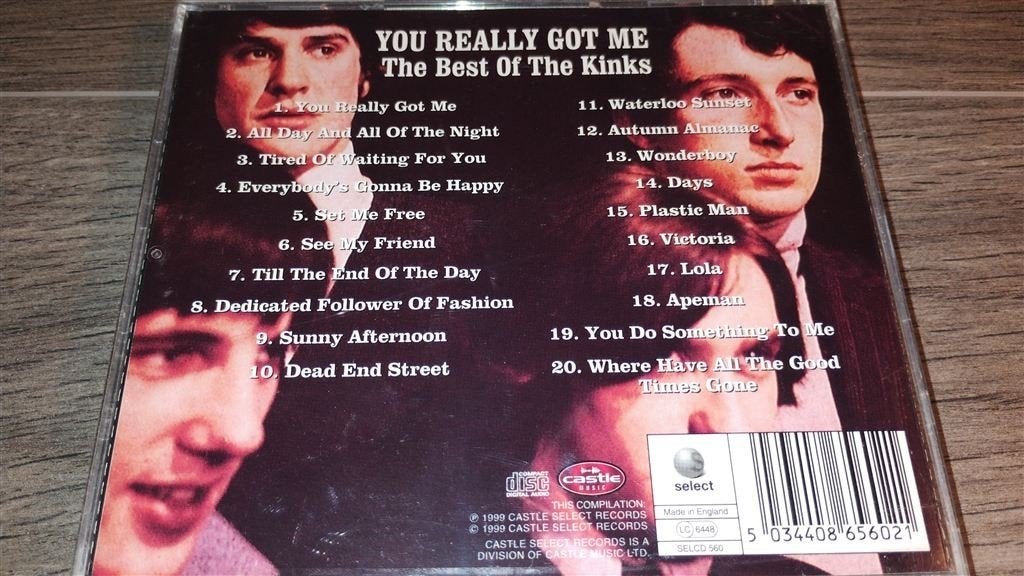 The Kinks - The Best Of [1999], Ophalen of Verzenden, Zo goed als nieuw, Poprock