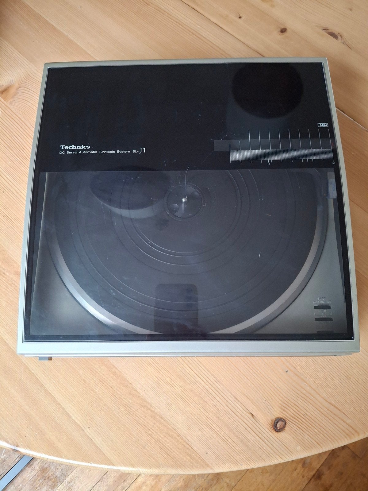 Technics SL-J1 tangentiale platenspeler, Ophalen of Verzenden, Gebruikt, Technics, Automatisch