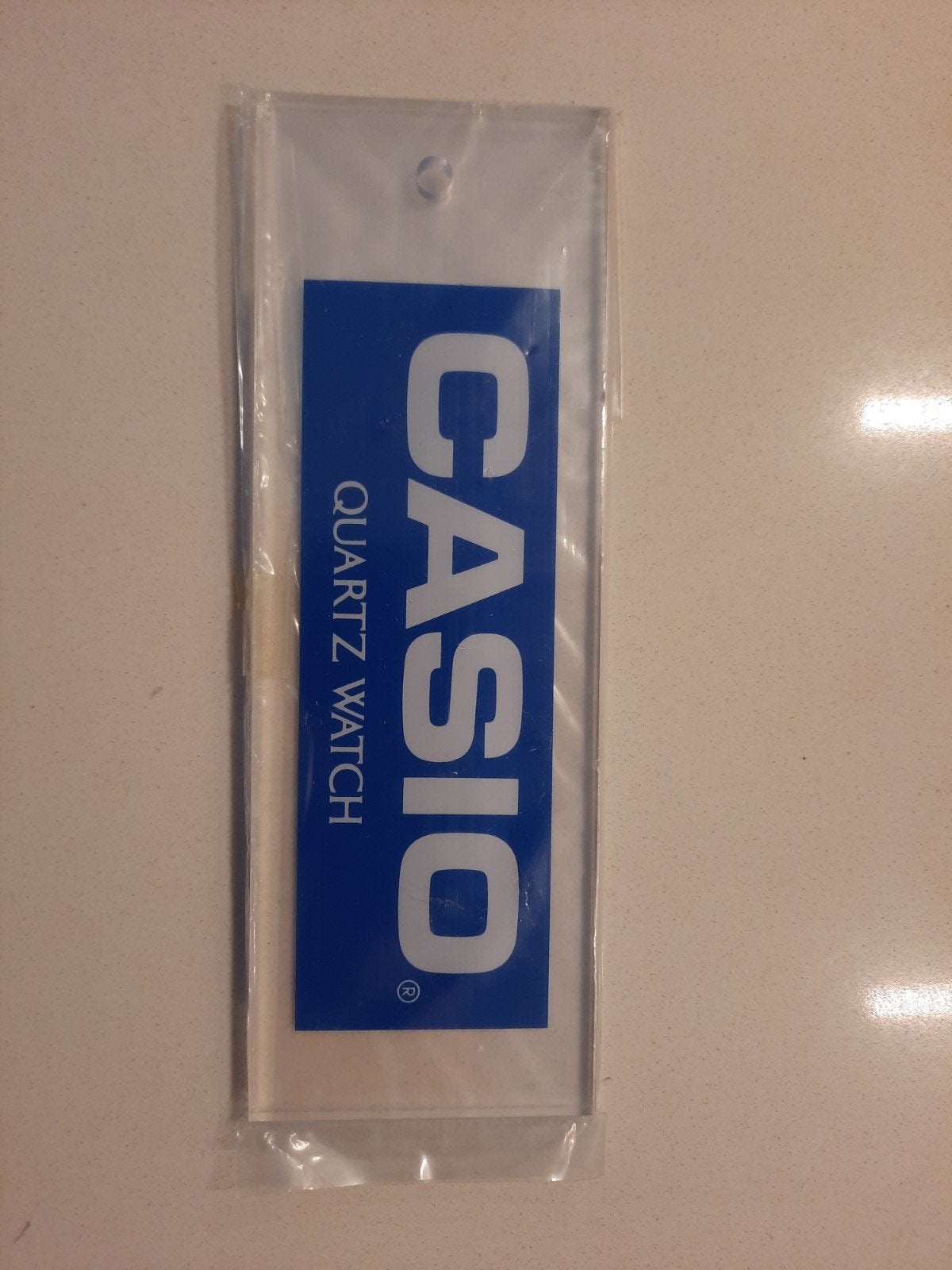 Casio horloge reclameschildje nieuw in verpakking, Ophalen of Verzenden, Nieuw