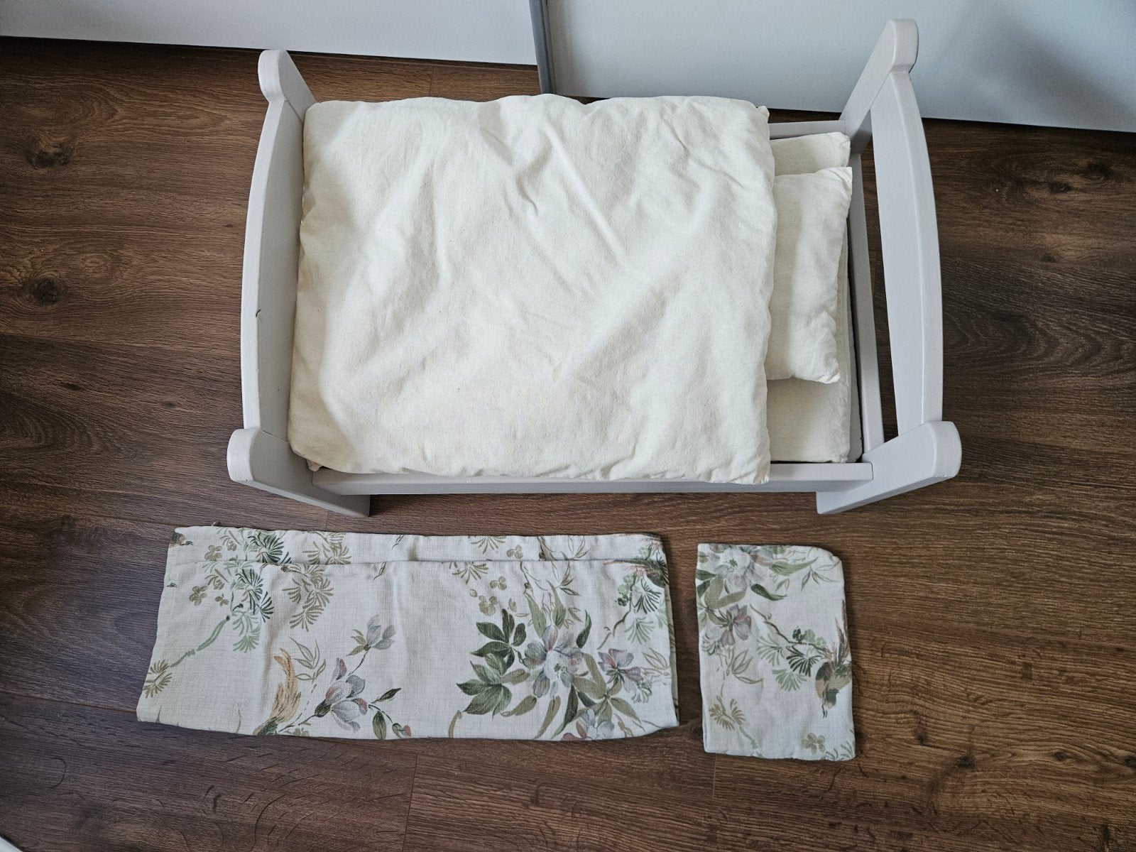 Poppenbedje met matras en beddengoed, Ophalen, Gebruikt, Overige typen