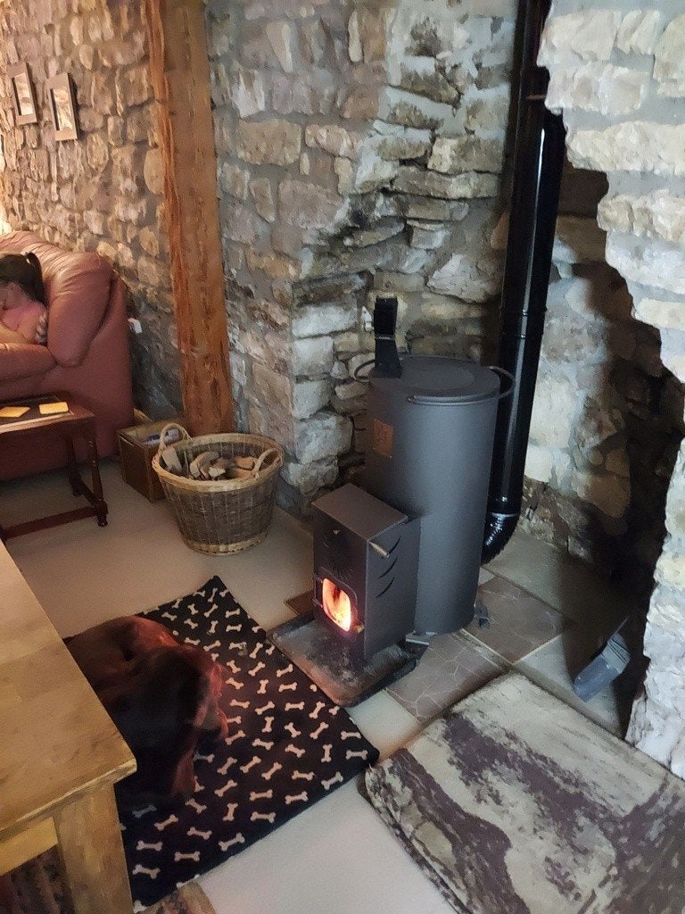 Gamera rocket stove kachel ook wel Ramepa genoemd, Ophalen, Vrijstaand, Hout, Nieuw