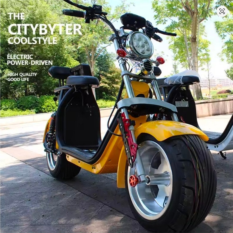 Elektrische Chopper, Scooter, brommer, cityhopper, bromfiets, Ophalen, Zo goed als nieuw, Elektrisch, Overige merken