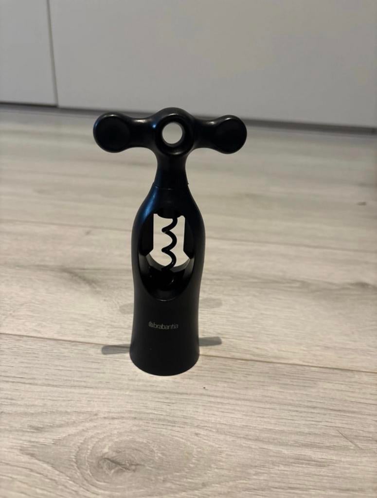 Brabantia Kurkentrekker Zwart, Ophalen of Verzenden, Zo goed als nieuw