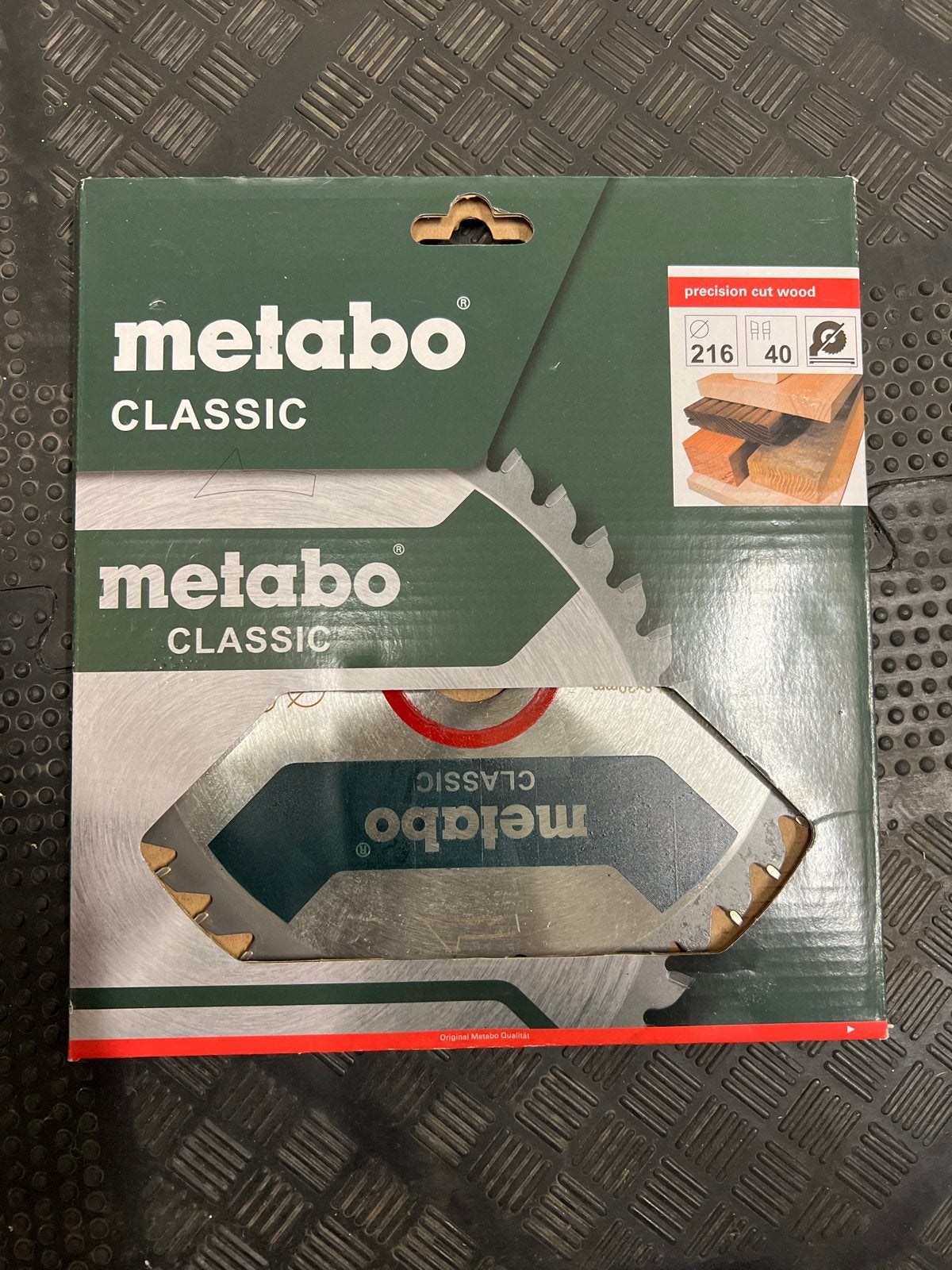 Metabo Classic Zaagblad Hout 216mm 40 Tanden, Ophalen of Verzenden, Nieuw