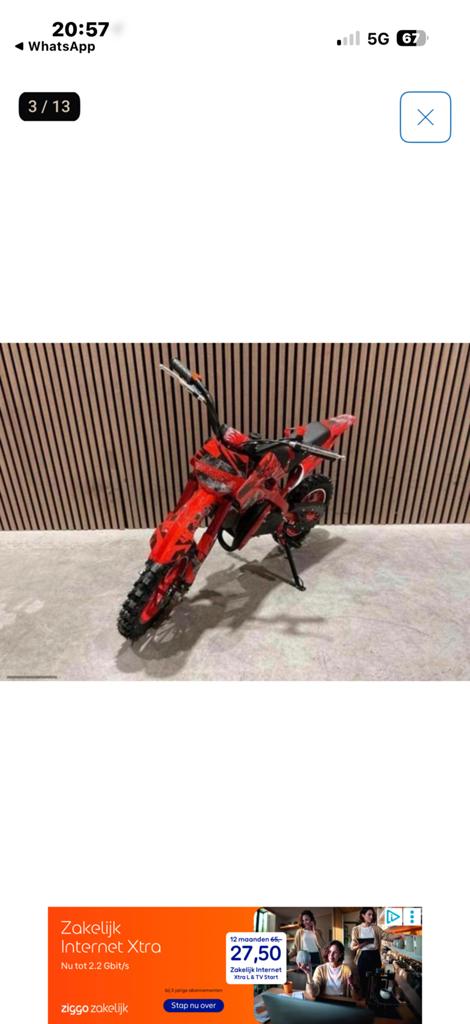 Nieuwe Orion 49cc Pitbike, Ophalen, Nieuw, 49 cc, Pitbike