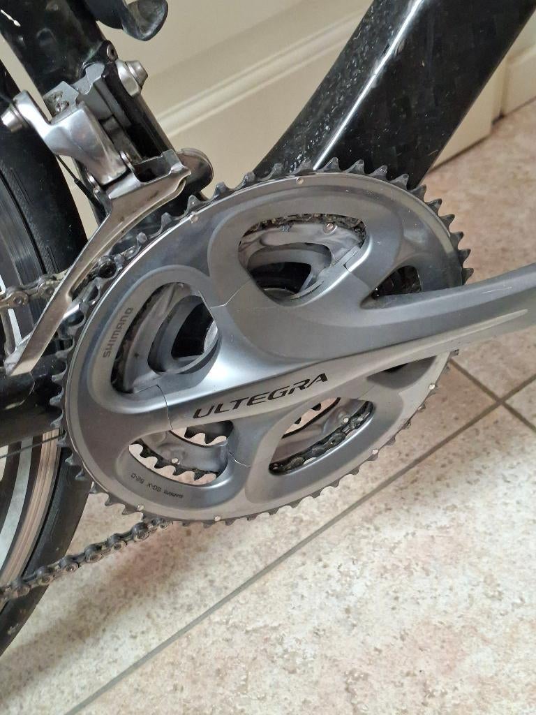 Zwart Cinelli Frame (62) met Ultegra, Fietsen en Brommers, Zo goed als nieuw, 15 tot 20 versnellingen, 61 tot 65 cm, Ophalen