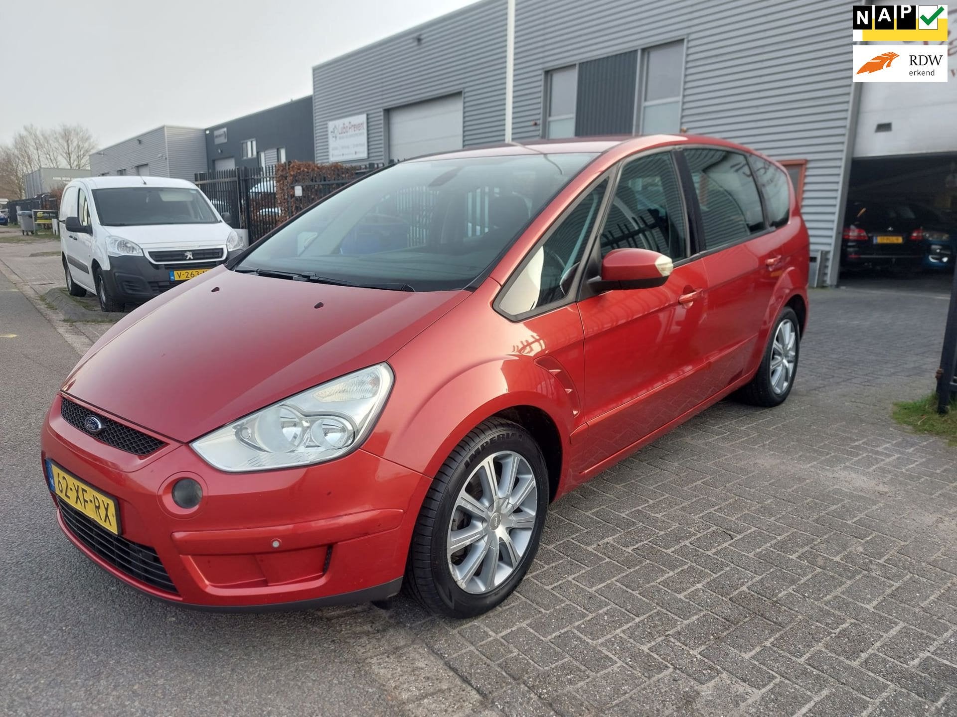 Ford S-Max 2.0-16V 5 deurs + climate control, Auto's, Ford, Bedrijf, Te koop, S-Max, ABS, Airbags, Airconditioning, Alarm, Automatische klimaatregeling
