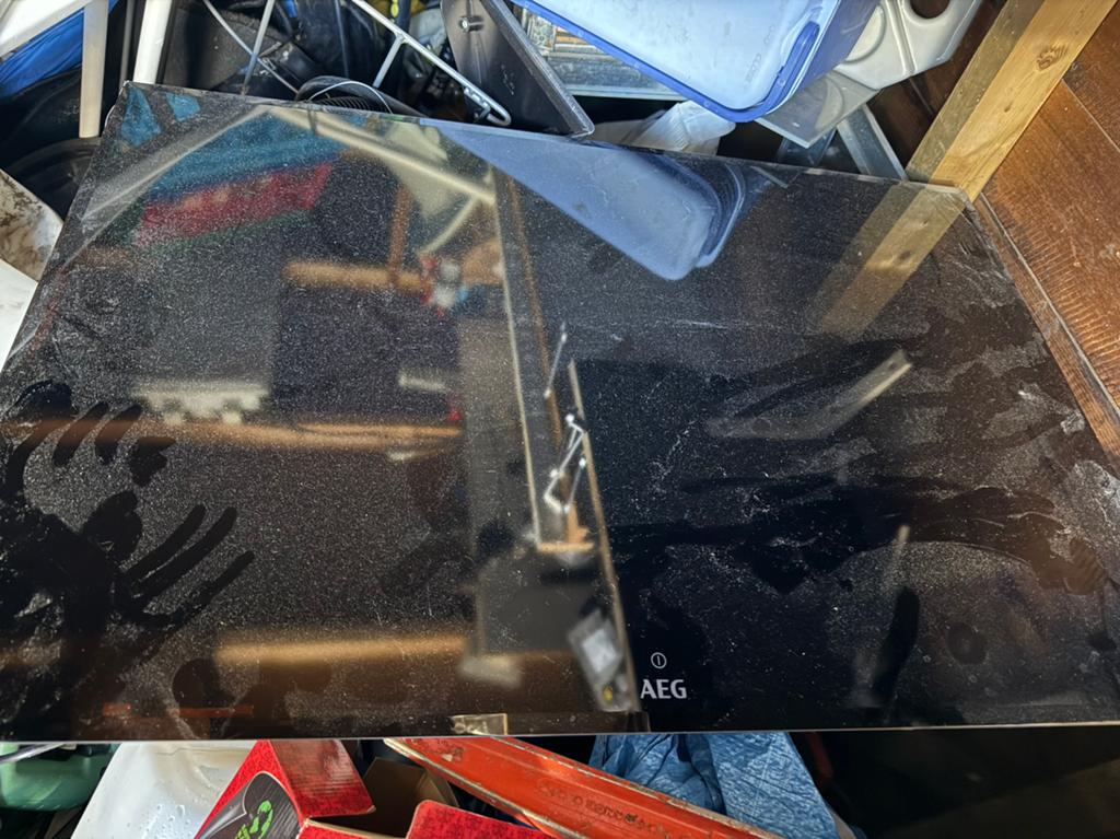 AEG HK874400FB Inductiekookplaat - Gebruikt, Gebruikt, Inbouw, Inductie, 4 kookzones
