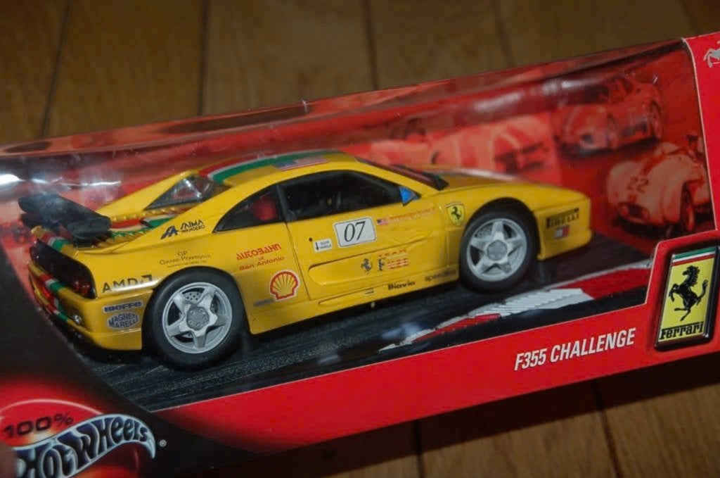1:18 FERRARI F355 CHALLENGE after race Hotwheels WRH, Hobby en Vrije tijd, Verzenden, Zo goed als nieuw, Auto, Hot Wheels