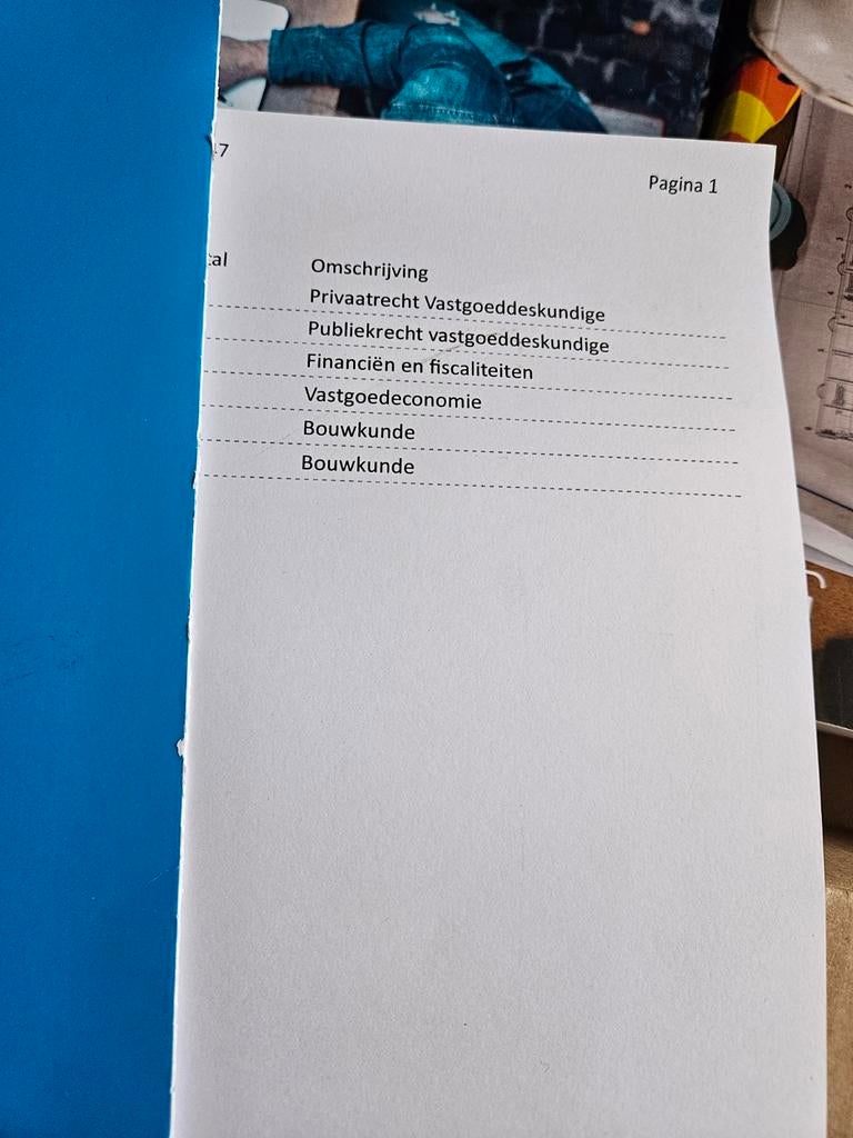 Theorie pakket vastgoeddeskundige, Boeken, Ophalen of Verzenden, Nieuw, HBO