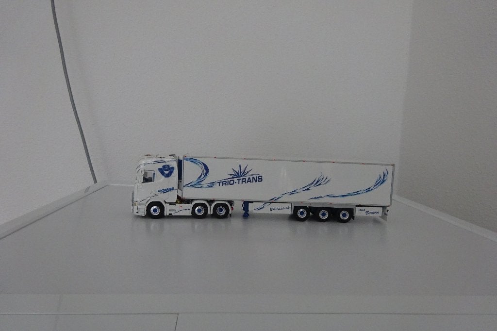 Scania CS20H Trio-Trans Transport met koeltrailer ., Hobby en Vrije tijd, Verzenden, Nieuw, Bus of Vrachtwagen, Wsi