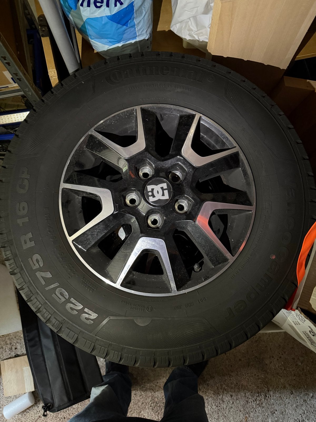 Fiat Ducato banden met velgen 225/75 R16, Auto-onderdelen, Banden en Velgen, Ophalen, 16 inch, Banden en Velgen, Bestelwagen