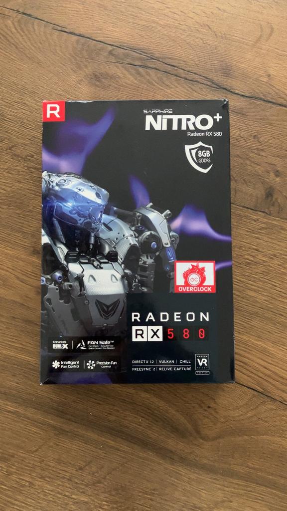 AMD Radeon RX 580 Sapphire NITRO+ 8GB videokaart, PCI-Express 3, AMD, Ophalen of Verzenden, HDMI