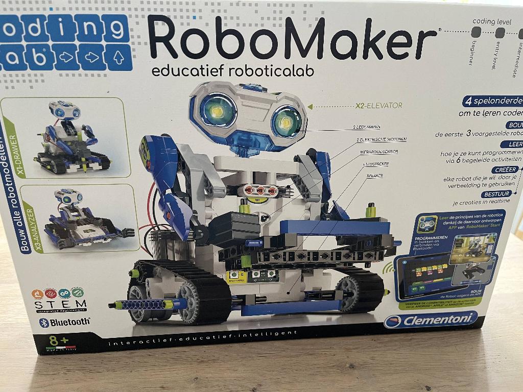 RoboMaker Educatief Roboticalab, Verzenden, Zo goed als nieuw, Bouwen, Met licht
