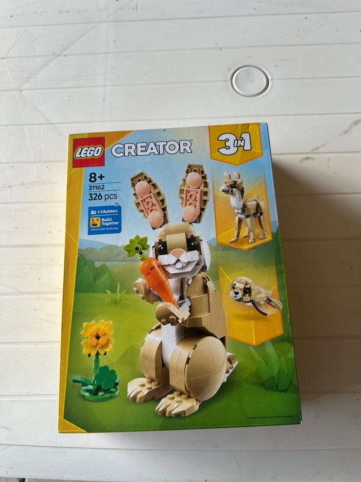 LEGO Creator 3in1 Lief konijn dieren - 31162- nieuw, Ophalen, Zo goed als nieuw