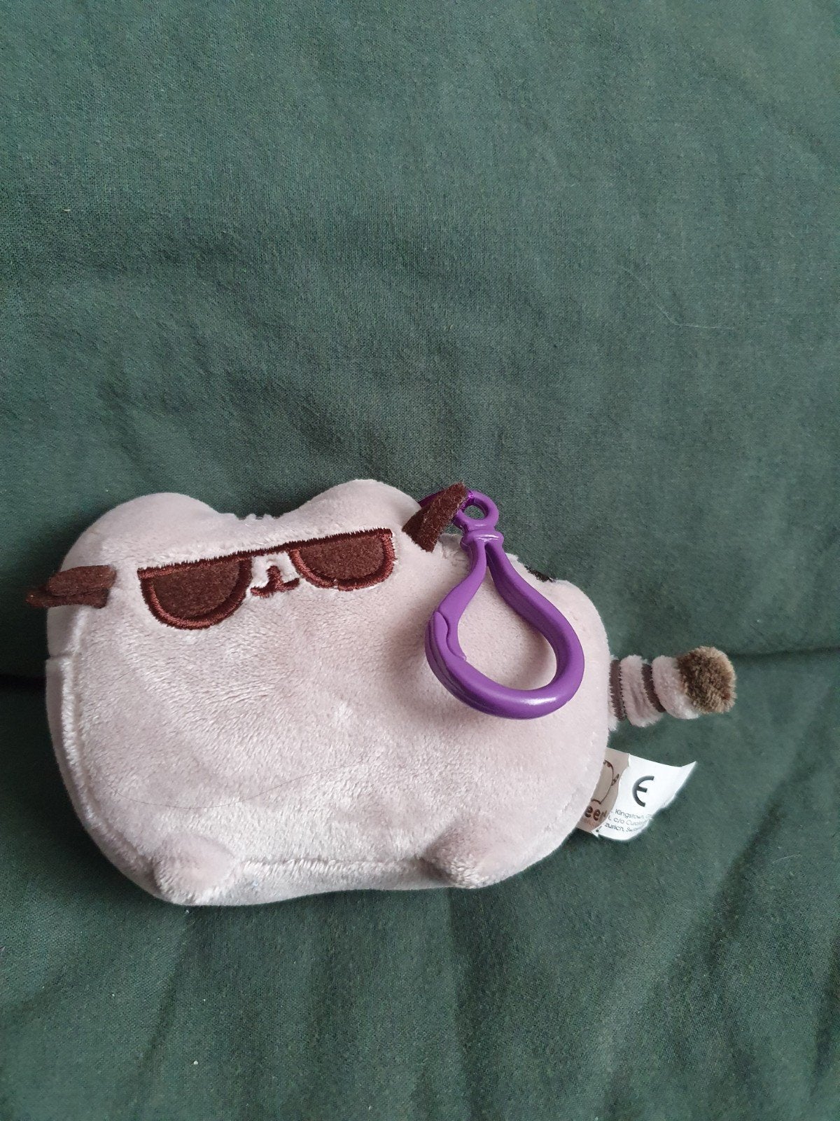 Pusheen met Zonnebril Sleutelhanger, Ophalen of Verzenden, Nieuw, Knuffel of Figuurtje