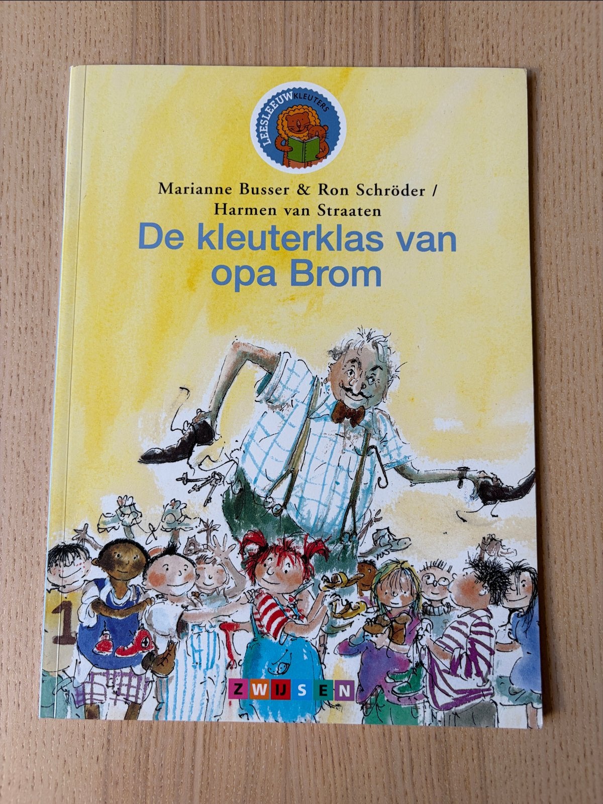 Leesleeuw kleuters: De kleuterklas van opa Brom, Fictie algemeen, Jongen of Meisje, Ophalen of Verzenden, Zo goed als nieuw