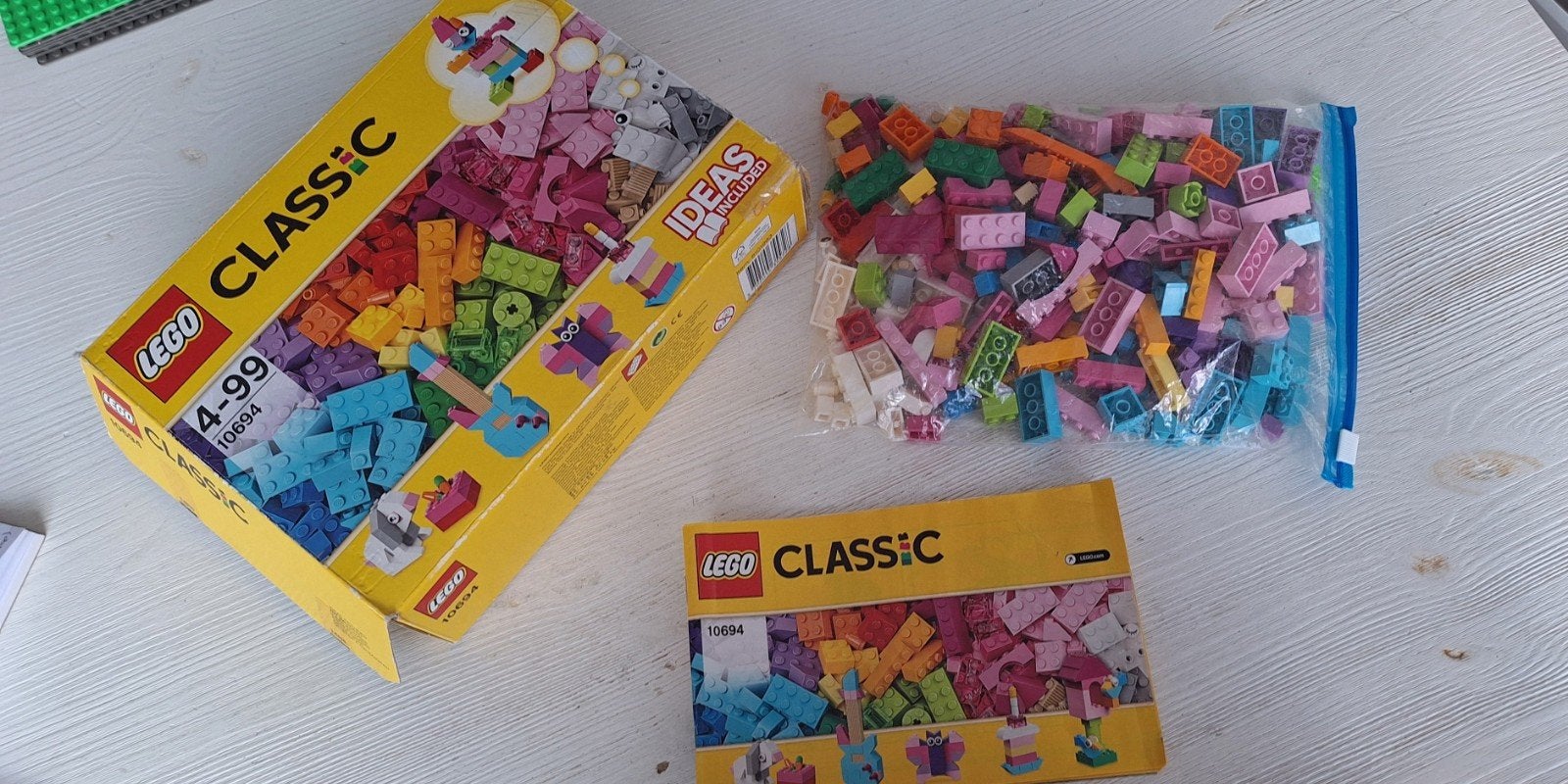 Lego Classic 10694 creatieve regenboogdoos, Kinderen en Baby's, Speelgoed | Duplo en Lego, Ophalen, Compleet, Lego, Zo goed als nieuw