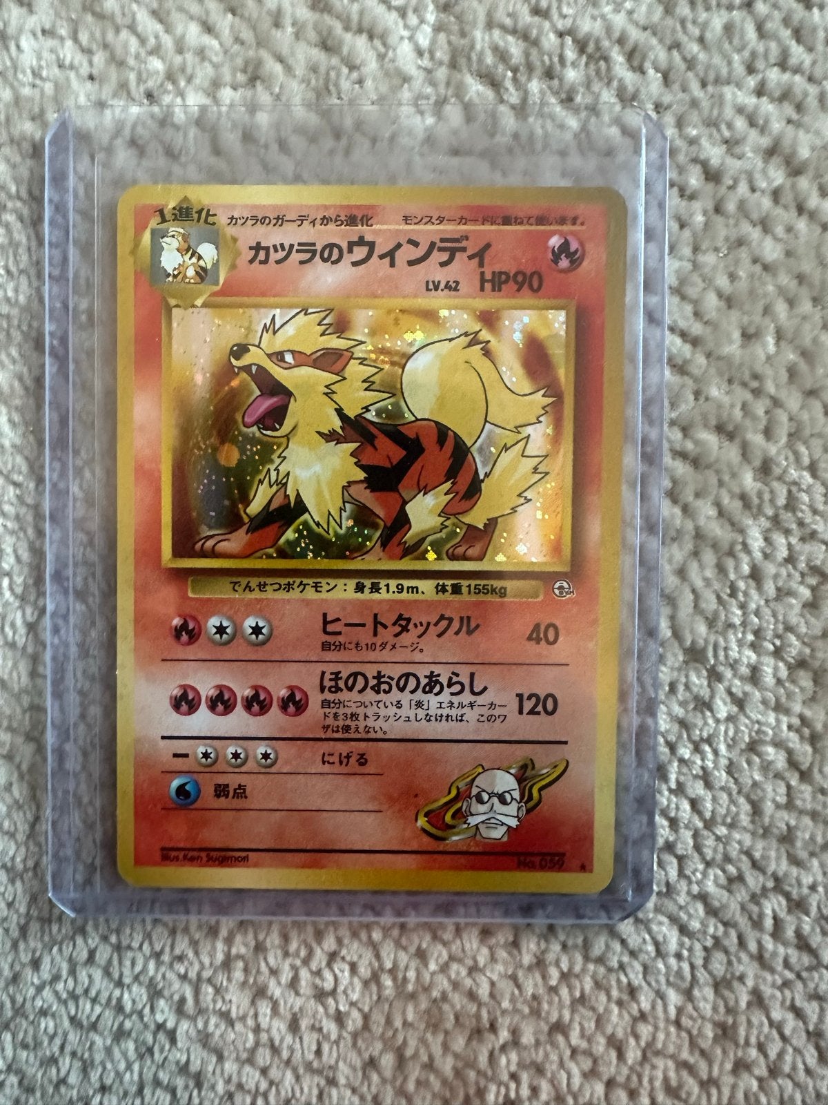 Zeldzame Japanse Pokémon kaarten: Arcanine & Tag Team GX, Ophalen of Verzenden, Gebruikt, Meerdere kaarten