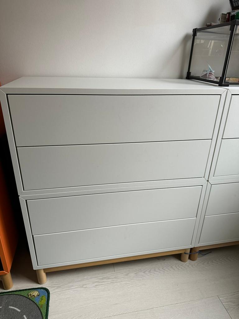 Ikea Eket ladenkast, Huis en Inrichting, Kasten | Ladekasten, Zo goed als nieuw, 3 of 4 laden, Minder dan 100 cm, 25 tot 50 cm