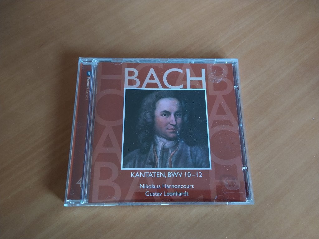CD Bach – Kantaten, BWV 10-12 Vol.4, Ophalen of Verzenden, Barok, Zo goed als nieuw, Overige typen