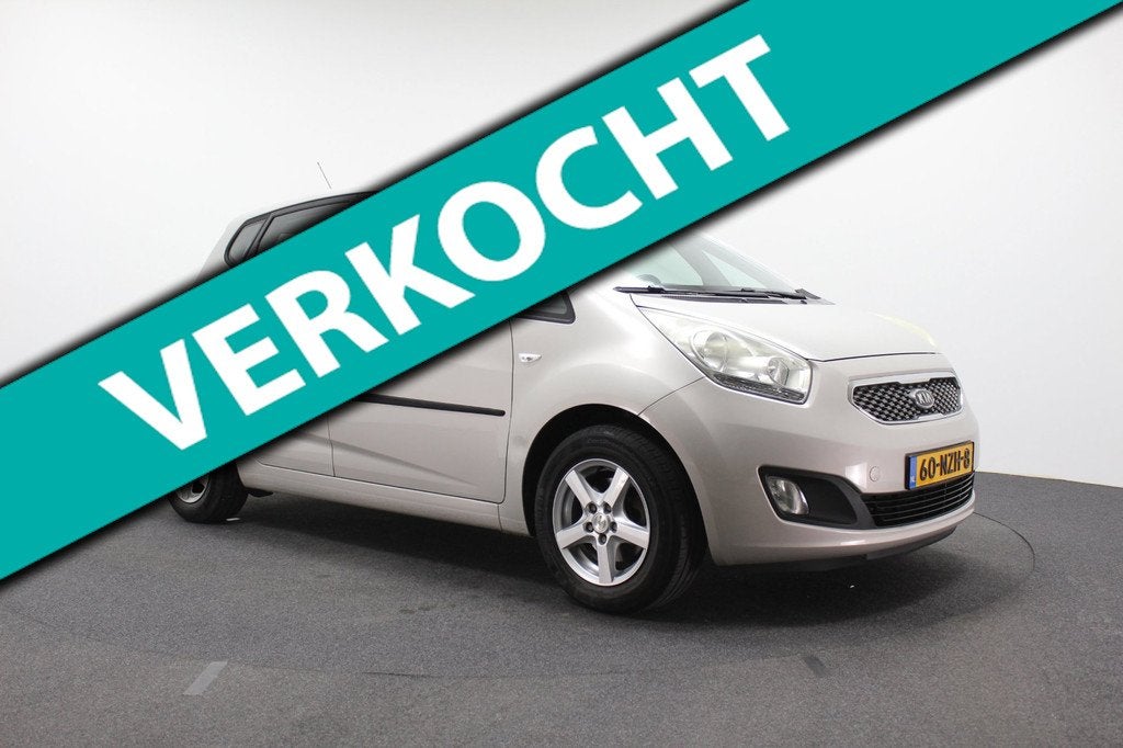 Kia Venga 1.4 CVVT X-tra | Airco | Goed onderhouden | Trekha, Auto's, Kia, Bedrijf, Te koop, Venga, ABS, Airbags, Airconditioning