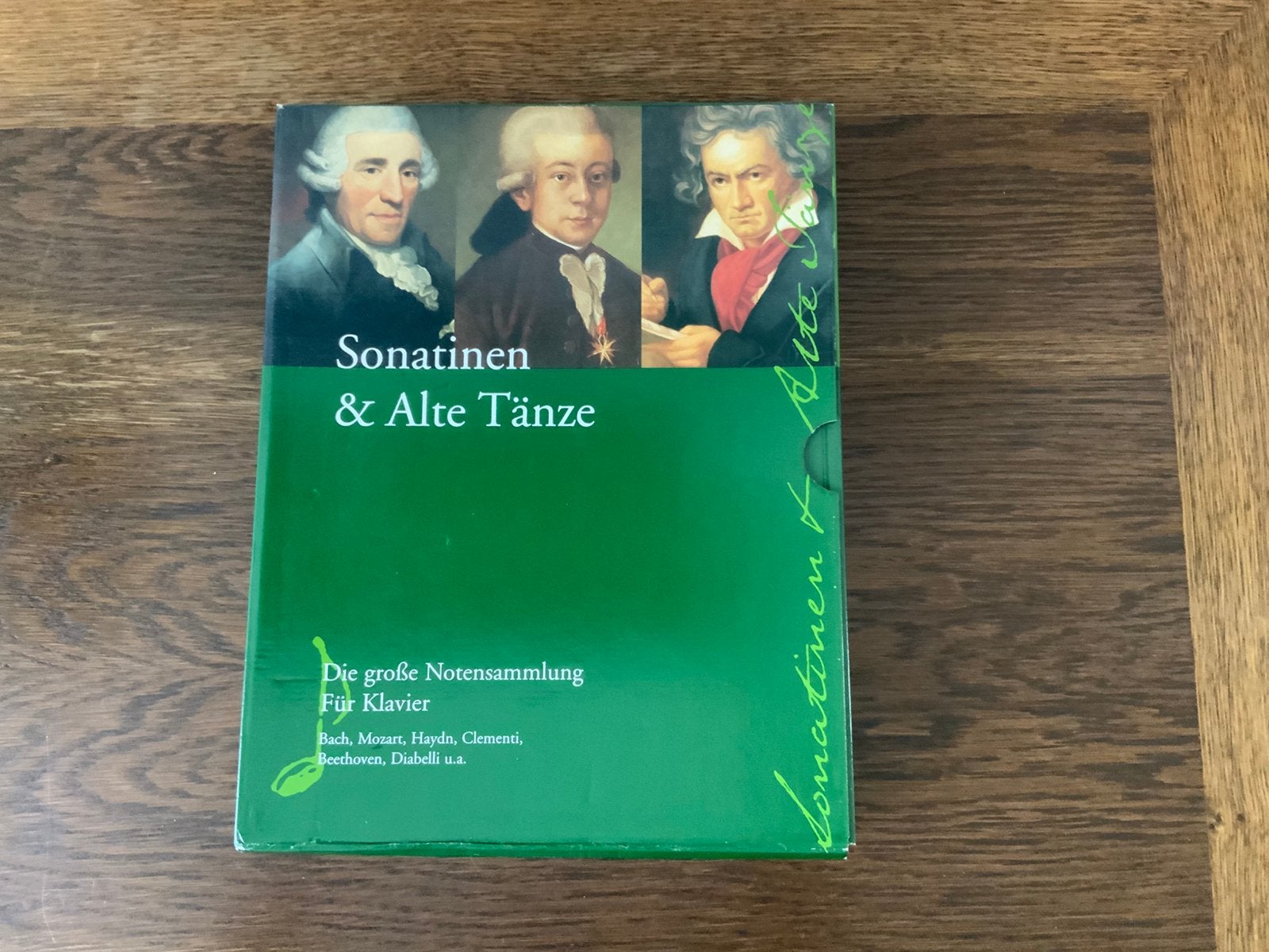 Sonatinen & Alte Tänze, Bach, Mozart, enz. set 4 stuks, Ophalen, Zo goed als nieuw, Artiest of Componist, Klassiek