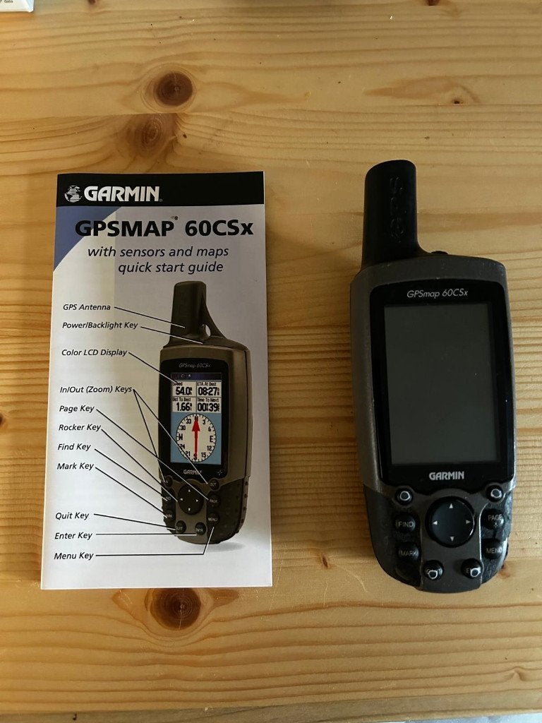 Garmin GPSmap 60csx, Ophalen of Verzenden, Gebruikt, Navigatie of Gps
