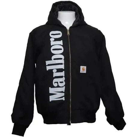 Carhartt x marlboro rework jas zwart - maat XL, Ophalen of Verzenden, Zo goed als nieuw, Jas