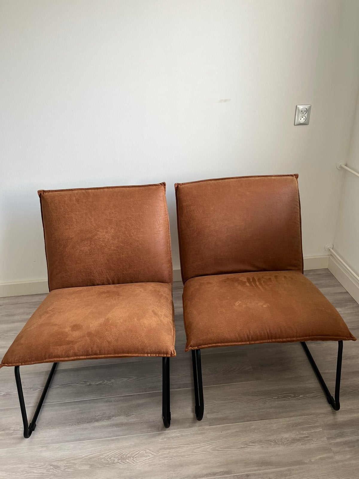 Te koop 2 fauteuils van Leen Bakker, Ophalen, Overige materialen, Twee, Bruin