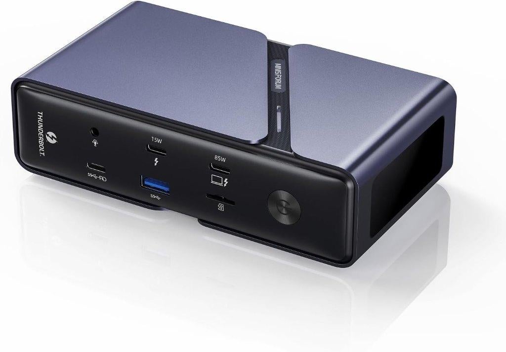 MINISFORUM TB4-01 Docking Station with Thunderbolt 4, Minisforum, Docking station, Laptop, Nieuw