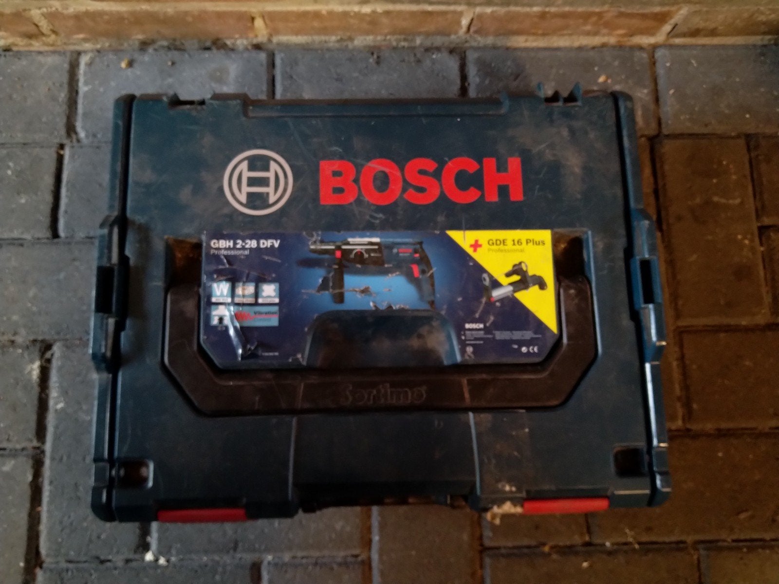 Bosch GBH 2‑28 DFV Professional klopboorhamer, Ophalen of Verzenden, Gebruikt, Boor- en/of Breekhamer