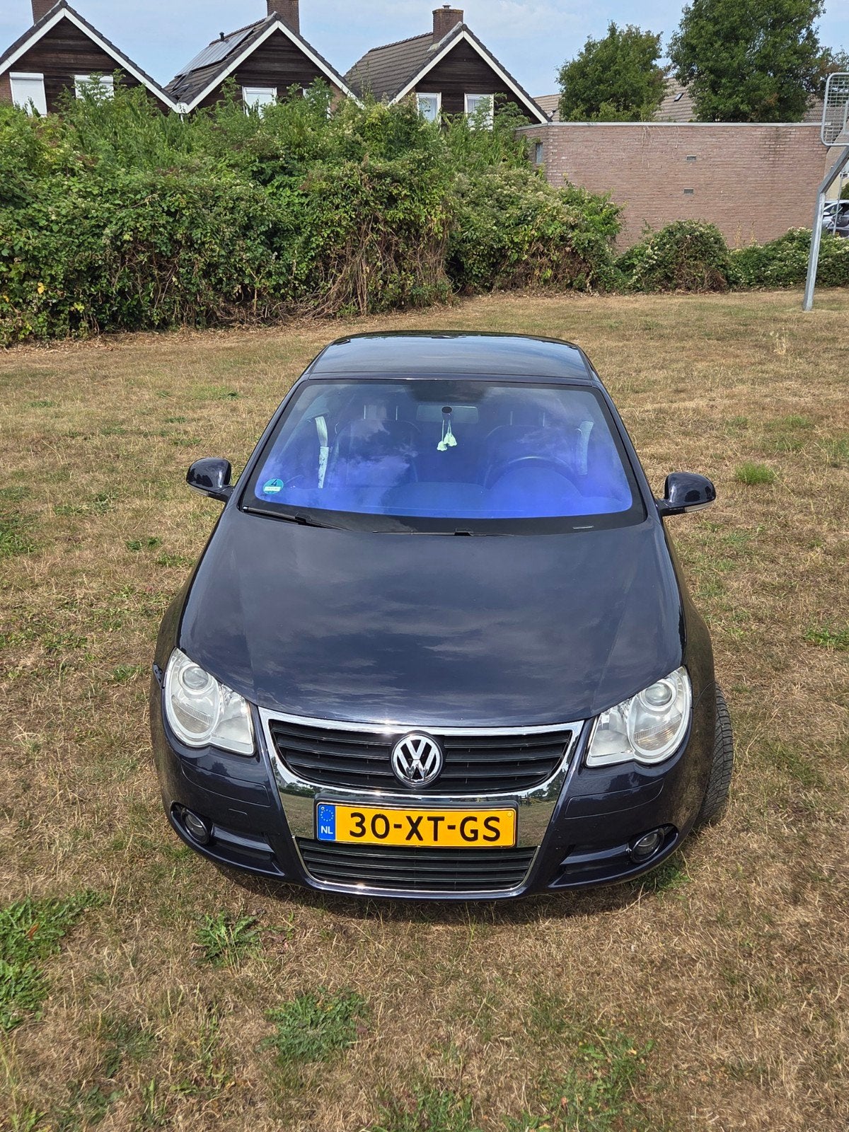 Volkswagen Eos 2.0 16V FSI 110KW 2006 Blauw, Voorwielaandrijving, 4 cilinders, 75 €/maand, Handgeschakeld