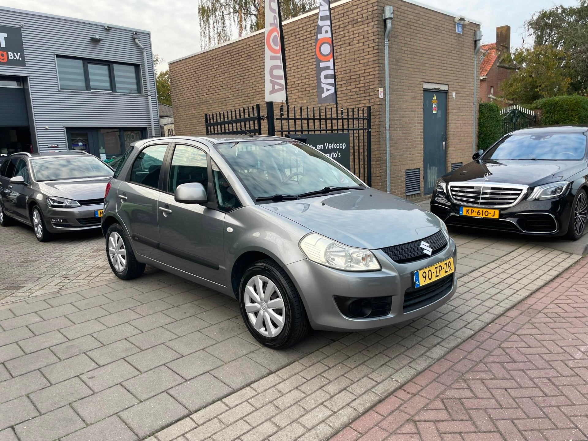 Suzuki SX4 1.6 Comfort Trekhaak Airco NAP APK 1 Jaar, Auto's, Voorwielaandrijving, 15 km/l, Gebruikt, 4 cilinders