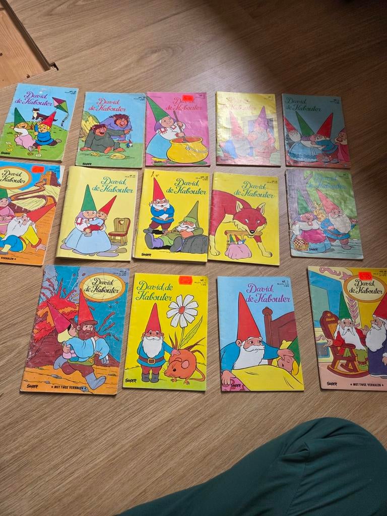 David de Kabouter boeken (13 stuks), Ophalen, Gelezen, Wil Huygen, Sprookjes