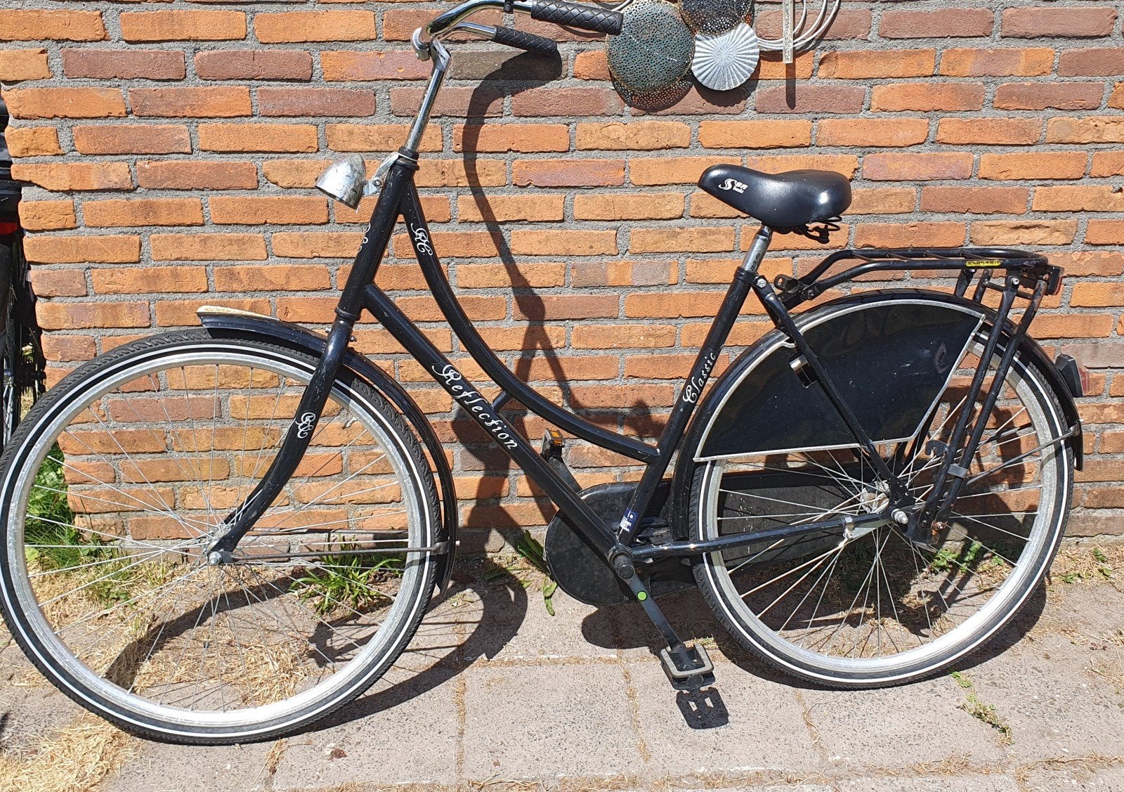Zwarte damesfiets - Reflection Classic, Fietsen en Brommers, Fietsen | Dames | Damesfietsen, Gebruikt, Overige merken, (Extra) lage instap
