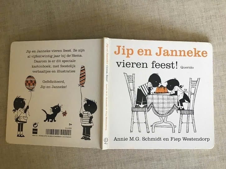 Jip en Janneke vieren feest door Annie M.G.Schmidt, Ophalen of Verzenden, Zo goed als nieuw, Fictie algemeen