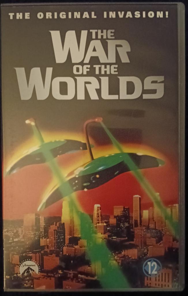 War Of The World vhs, Cd's en Dvd's, VHS | Film, Vanaf 16 jaar, Ophalen of Verzenden, Zo goed als nieuw, Actie en Avontuur