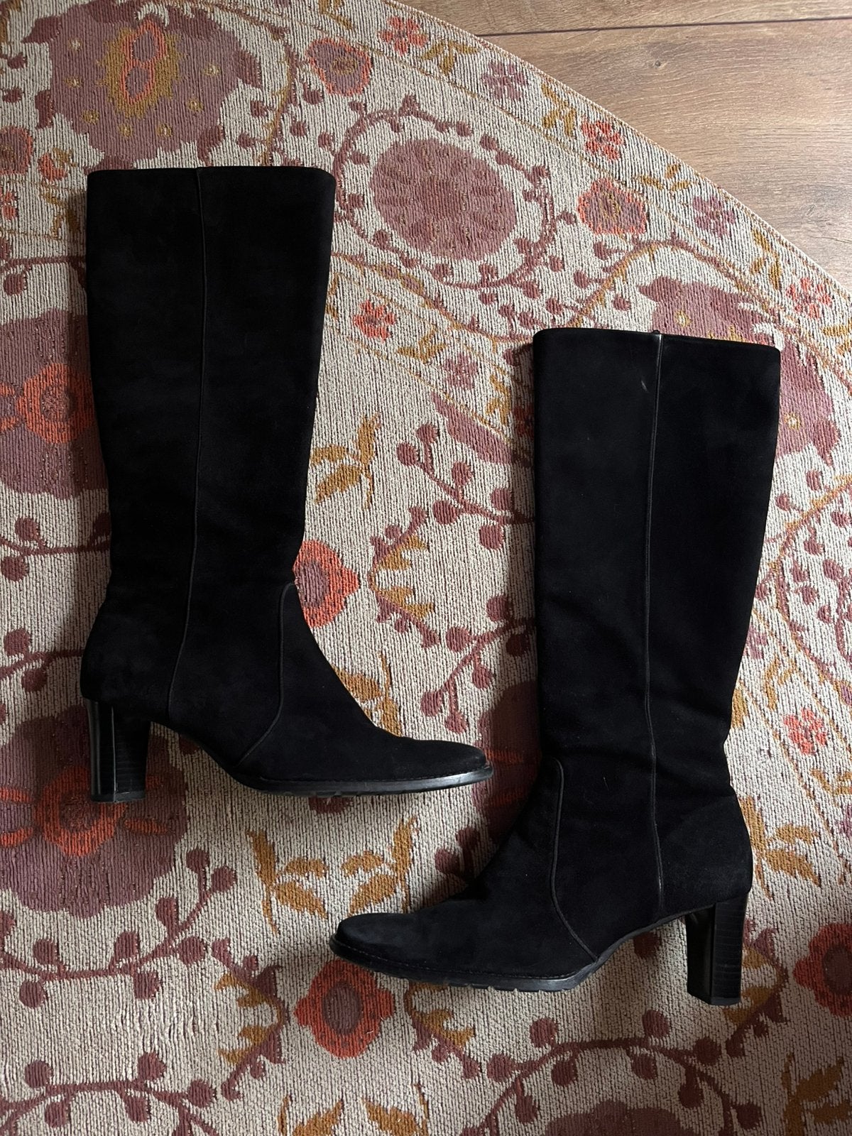 Peter Kaiser zwarte suède laarzen, Kleding | Dames, Schoenen, Ophalen of Verzenden, Zo goed als nieuw, Zwart, Hoge laarzen