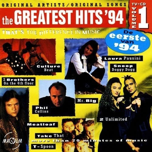 SALE--CD VARIOUS - Greatest Hits '94 Vol.1, Verzenden, Zo goed als nieuw