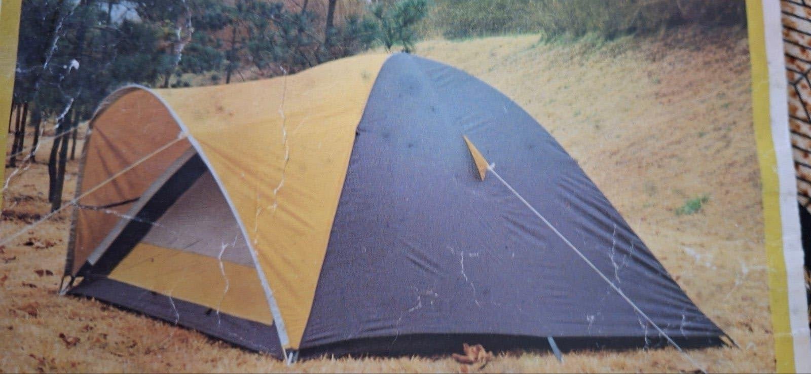 Dubbeldaks  koepeltent., Ophalen of Verzenden