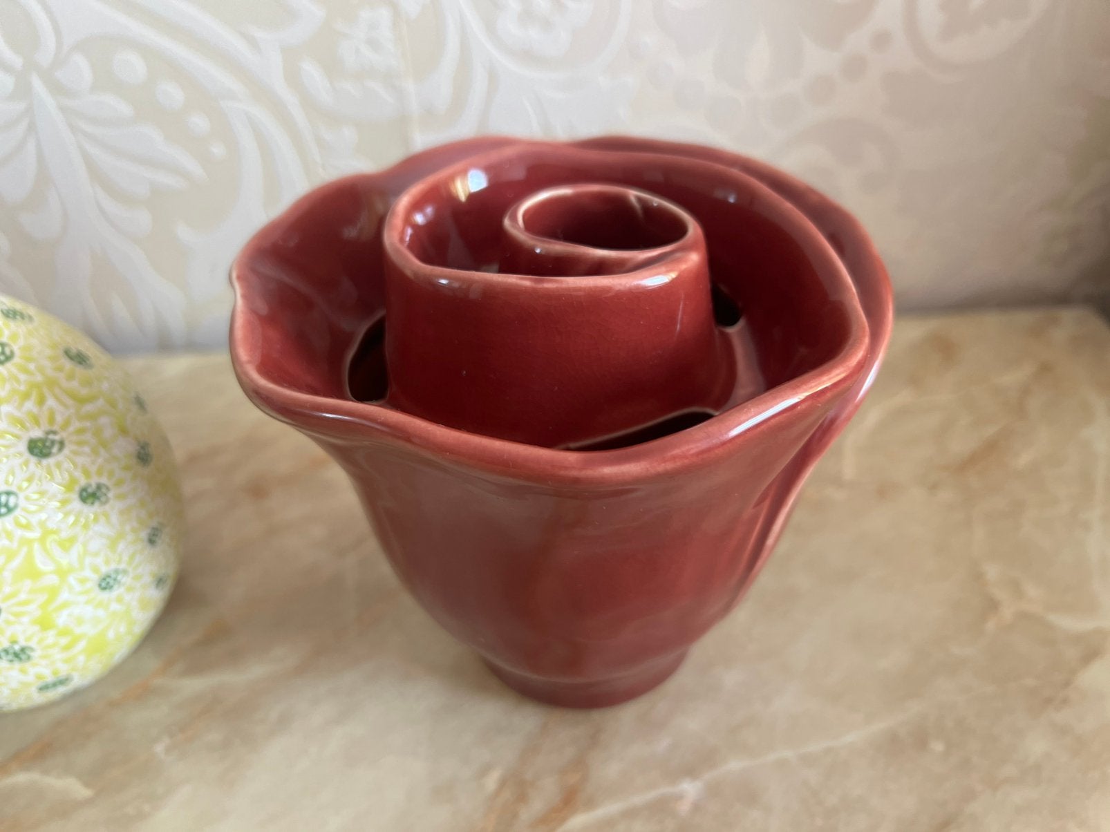 Nieuw leuke trendy Des Pots rozenvaas, Handgemaakt, Verzenden, Nieuw, 15 cm