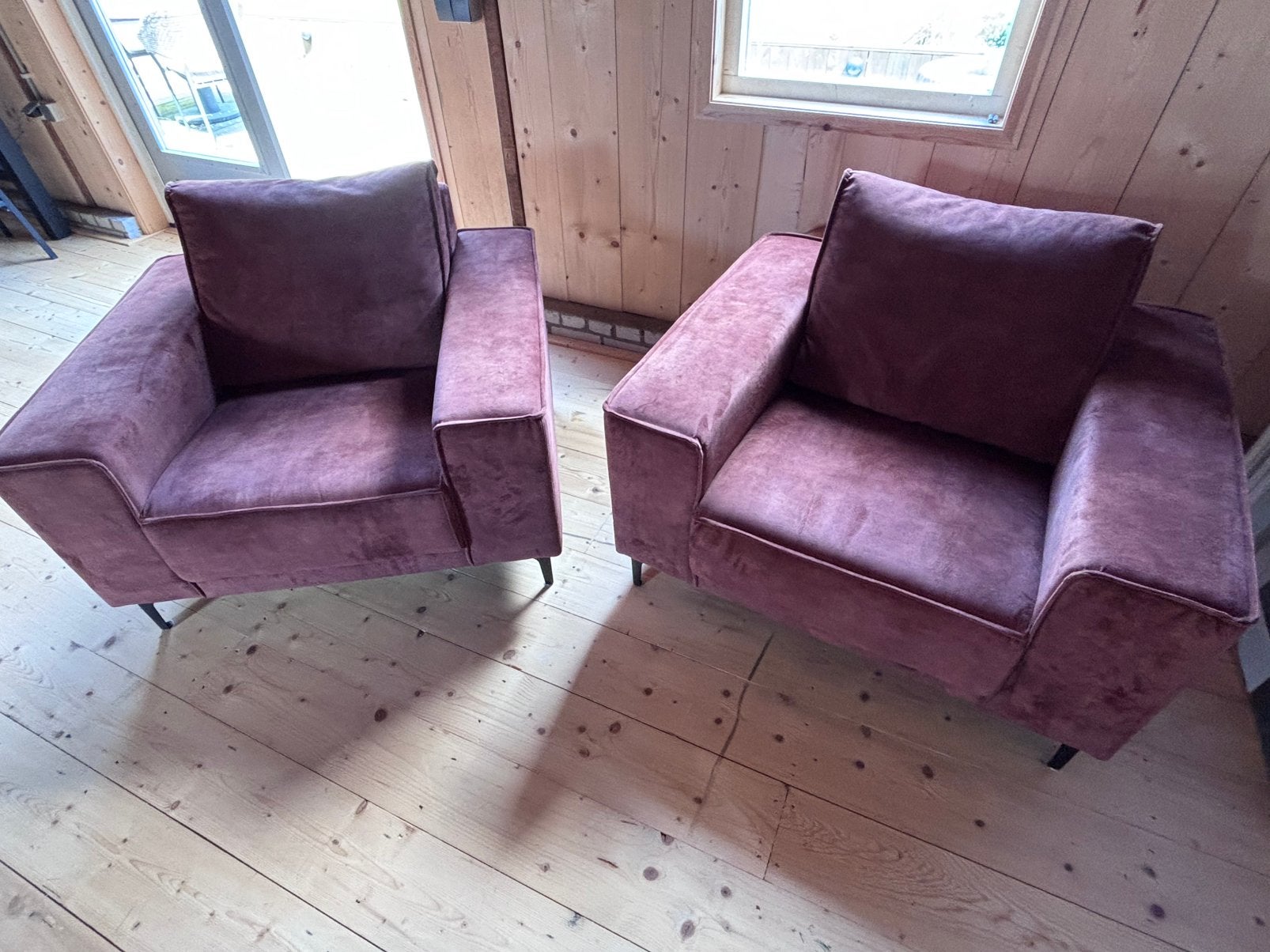 Twee mooie relax fauteuils, Ophalen, Eenpersoons, 75 tot 100 cm, Zo goed als nieuw